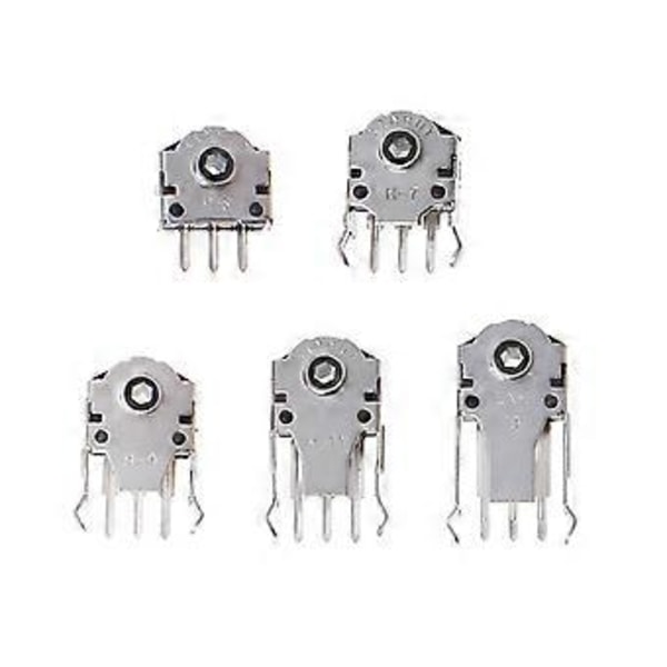 25 st 5 sorters Mus Encoder Kit Hjul Encoder Brytare Reparationsdelar Dekoderhjul