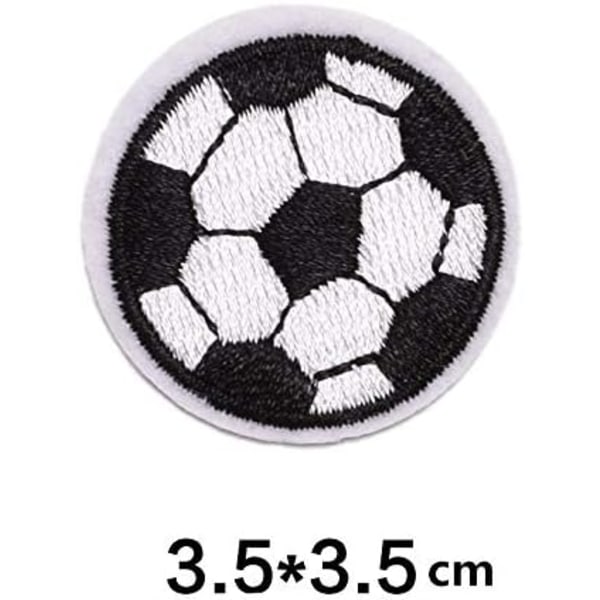 23 stk. søde panda-broderede patches sy stryge på patches til børn