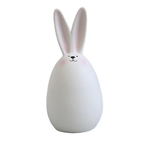 Suloiset pääsiäispupufiguurit, miniatyyri eläin, keraamiset käsityöt, pupupatsas hyllylle, kaappiin, puutarhaan, pihalle, lasten lahjat, patiolle (C 15cm Blush)