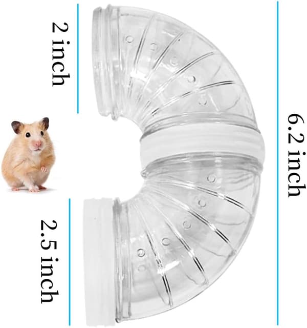 Hamster-rør, utendørsrør for eventyr, gjennomsiktige materialer