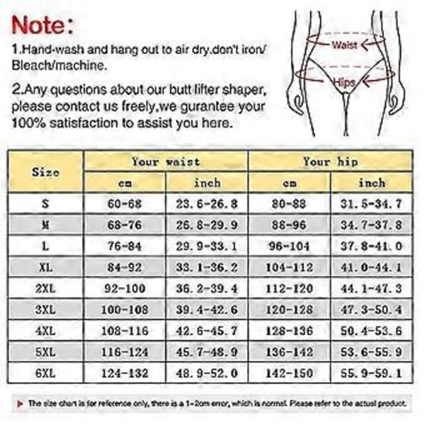 Enhancers Fake Ass Trusser Hofte Butt Lifter Formende Trusser Polstrede Slankende Undertøj Enhancer Hoftepuder Pant (XL Beige)
