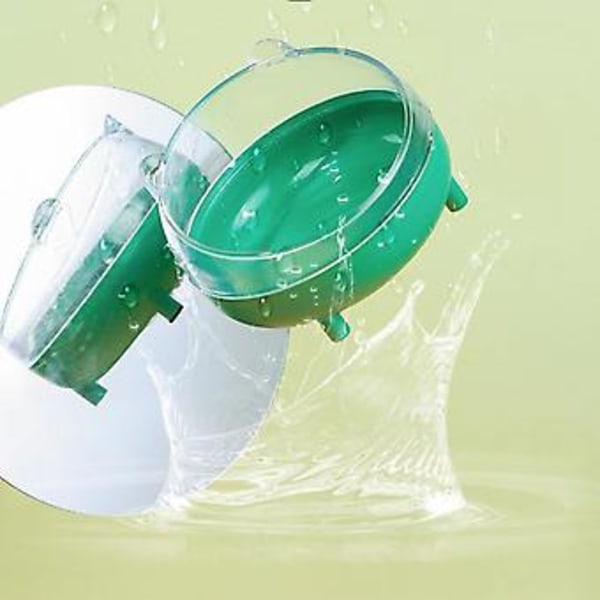 JUSCH Hamster Matskål Matstasjon Smådyr Vannfat og Fôringsbolle Forhindrer Velting Bevegelse for Hamster Gerbil Rotte Dverghamster