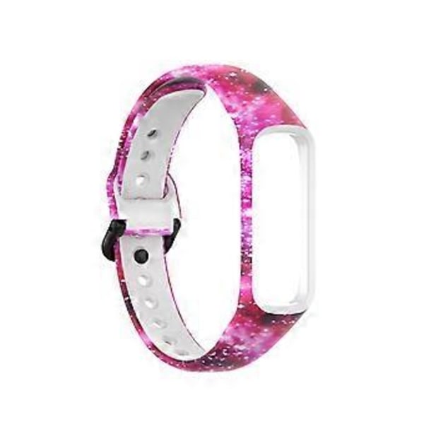 Armbånd Blødt Hudvenligt Udskiftningsarmbånd i Blød Silikone Kompatibelt med Samsung Galaxy Fit2 SM-R220 (11)