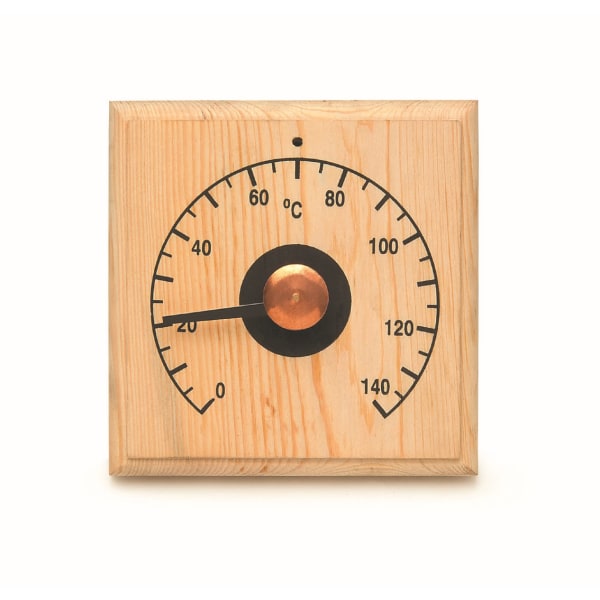 Saunan lämpömittari, 0~140℃ Saunan huonelämpömittari Puinen sisäth