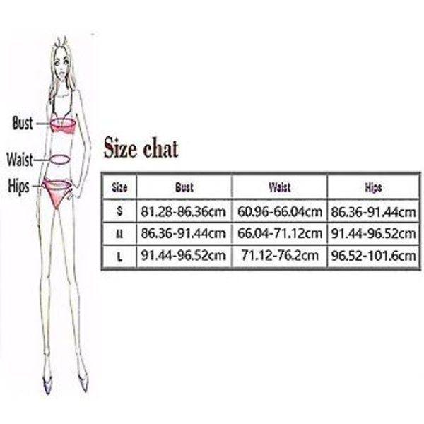 Naisten Halter-nauhabikinin setti Seksikäs Thong Cheeky Kaksiosainen Uimapuku -r (M)