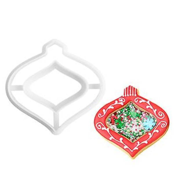 Julserie Kakformar Kexformar Fondant Tårtdekorationsverktyg Plast Sockerpasta Tårtdekoration Bakform (Julkulor)