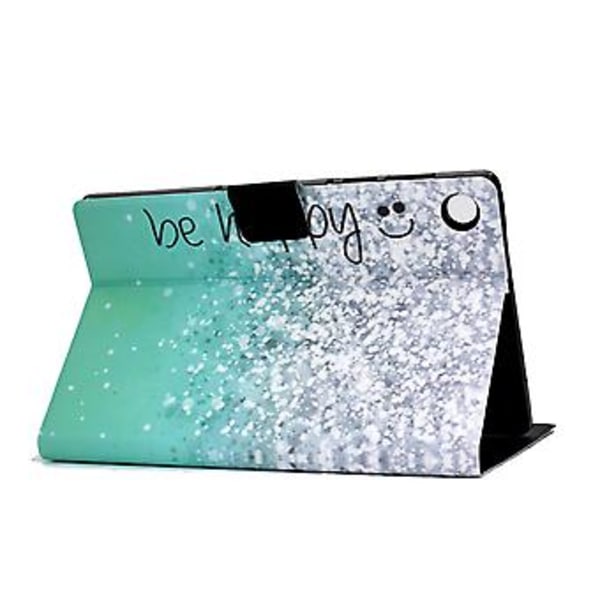 Läderfodral för surfplatta Samsung Galaxy Tab A9+ (Grön Quicksand)