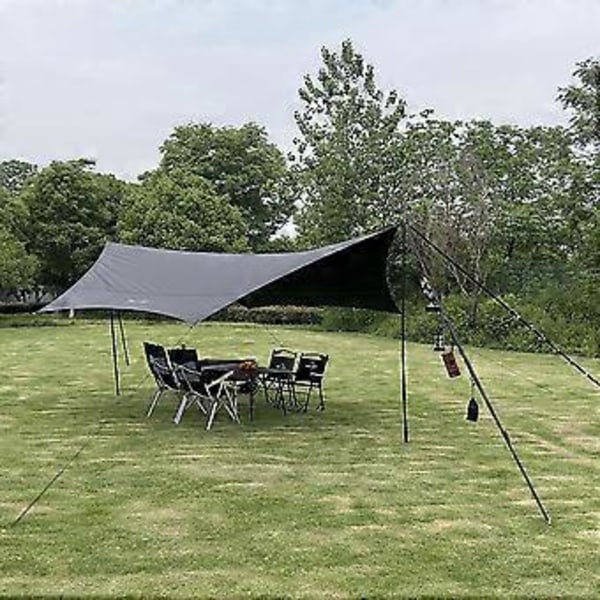 Webbing Spänne Krok med 10-Delars Portabel Lättvikts Avslutningskrok för Camping Fiske