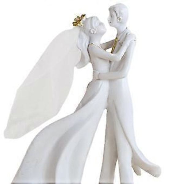 Alla Hjärtans Dag Par Staty Alla Hjärtans Dag Presenter Presenter till Par Kärlekspar Resin Figur för Vardagsrum Hotell Flickvän (Stil F)
