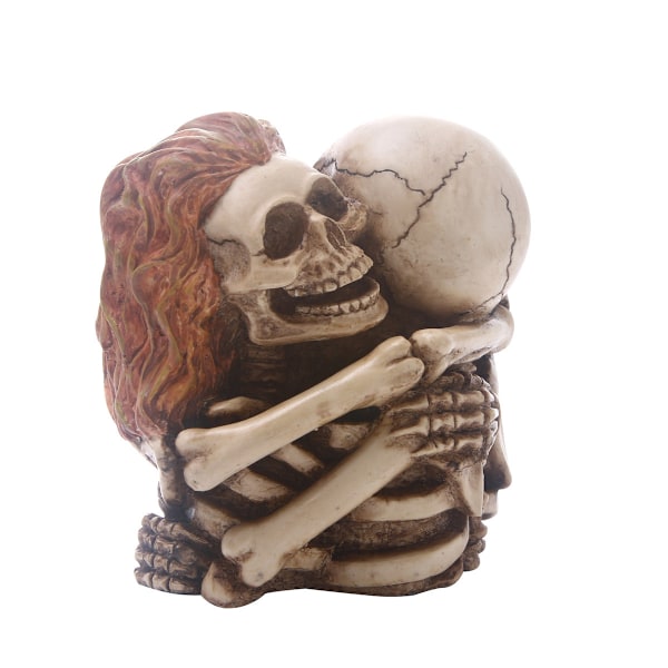 Halloween Hele Prop Intimiderende Kranie Resin Hoved Dyrehoved N