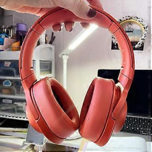 Erstatningshodeband for spillhodetelefoner, hodebjelkeputer for reparasjon, reservetilbehør for MDR-100ABN/WH-H900N (rød)