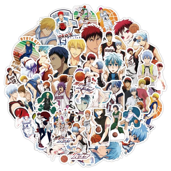 50 animerede klistermærker (stil 87)