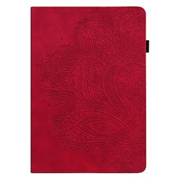 Til Samsung Galaxy Tab S6 Lite P610 TPU+PU Etui (Rød)