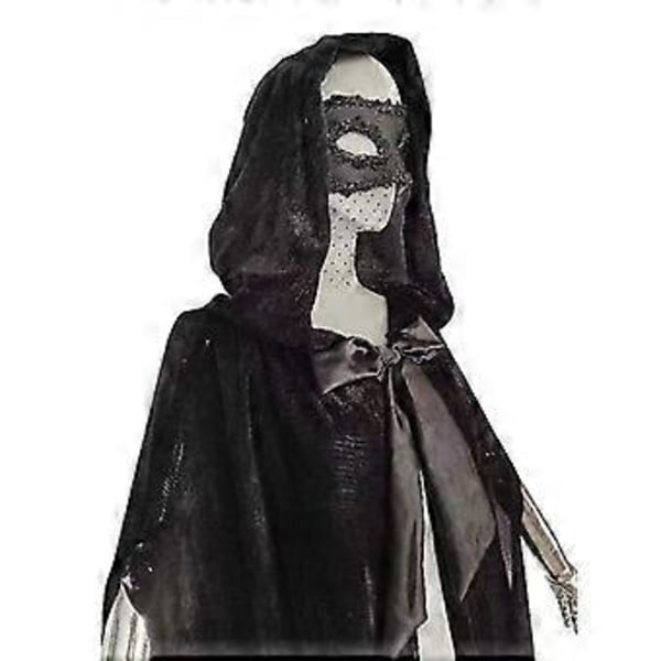 Hætteklædt Kappe Cosplay Kostume Halloween Scene Kostume