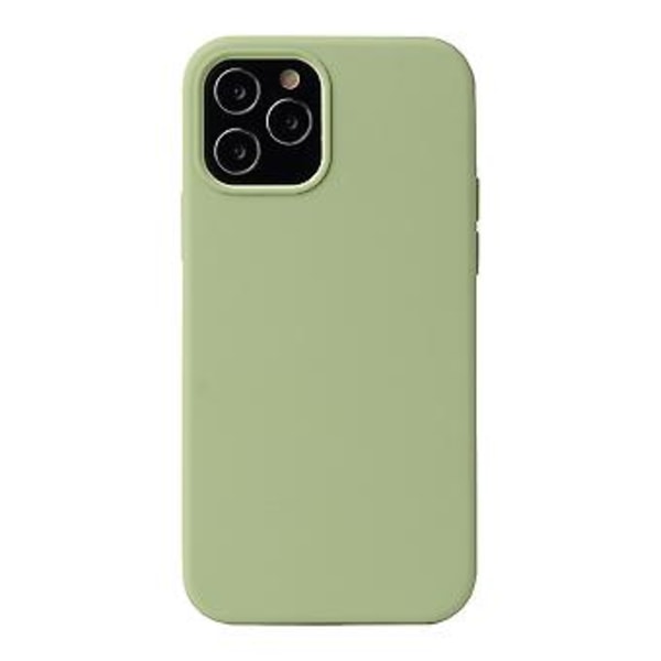 Flytande Silikonfodral för Iphone 13 Mini (Matchagrön)