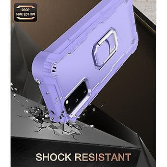 Samsung Galaxy S20 FE / FE 5G:lle PC + Kumi Case (Violetti)