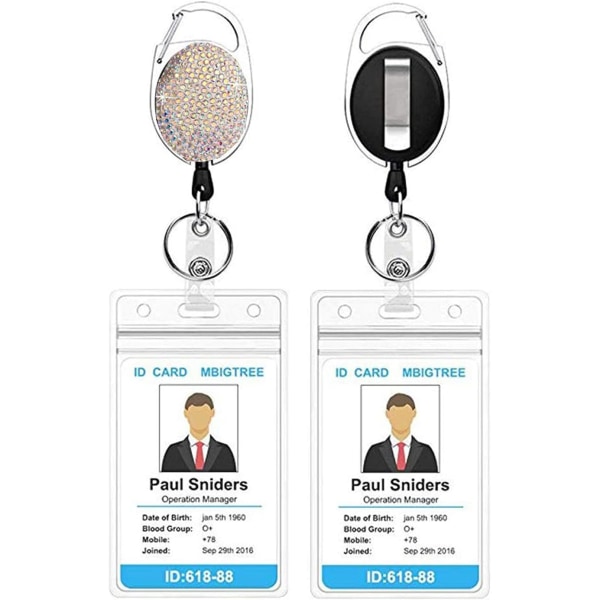 Heavy Duty Retractable Badge Holders, Retractable Badge Reels, Re