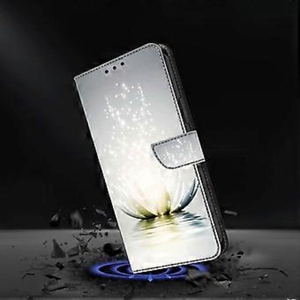 Plånboksfodral för Samsung Galaxy A54 5G, PU-läder 3D-mönstrat stativskyddande telefonfodral (Stil O)
