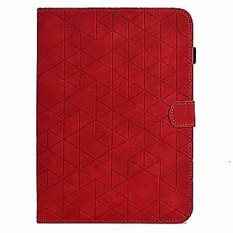 Rhombus Tablettfodral För Lenovo Tab P11 Gen 2 (Röd)