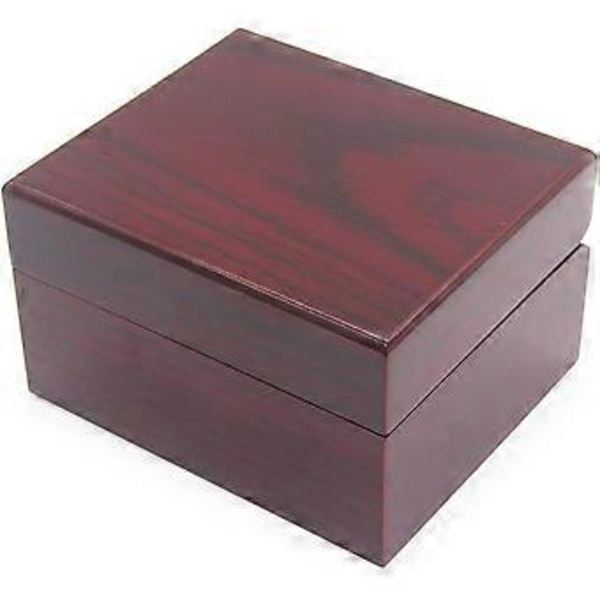 Urkasseholder Organizer, Premium Glossy Træ Smykker Armbånd Opbevarings Gaveæske