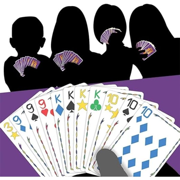 Viisi kruunua korttipeli Violetti