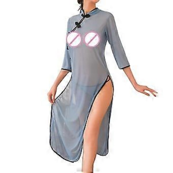 Retro Pitkä Hame One Size Pyjama Levy Solki Korkea Halkio Itsekasvatus Perspectiivi Opiskelijan Uniformu (Useita Värivaihtoehtoja)