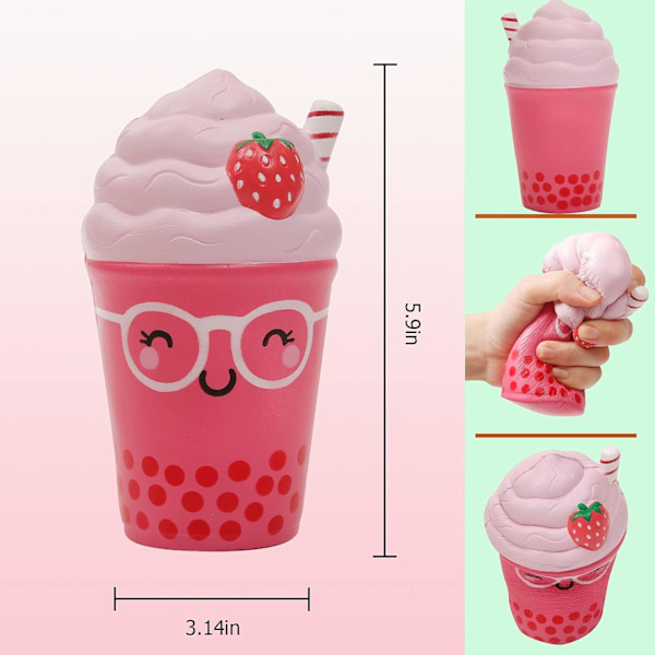 Anti-stressleksak Cola Slow Rising Stress Relief Squeeze Toy Novelt