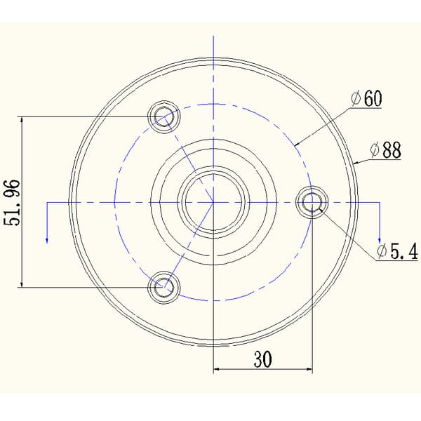 Takmonterad projektorfäste, 180MM säkerhetskamerahållare, 2 stycken