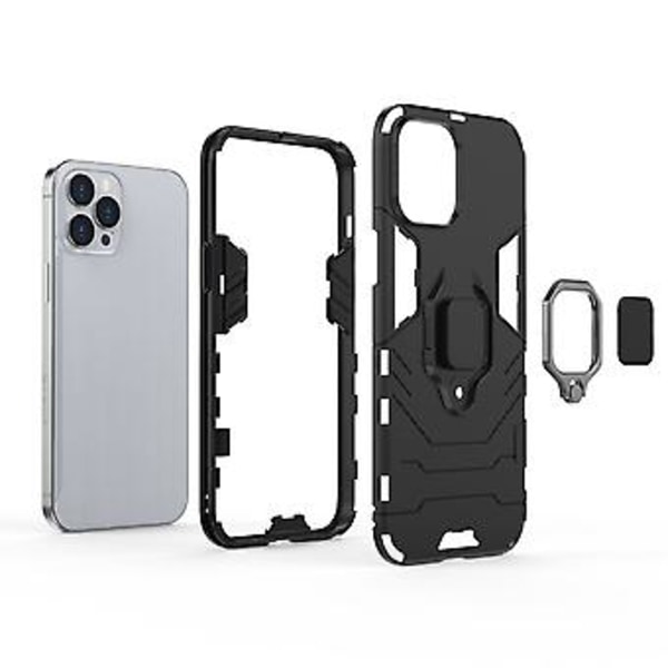 iPhone 12 Pro Max:lle PC + TPU -kotelo