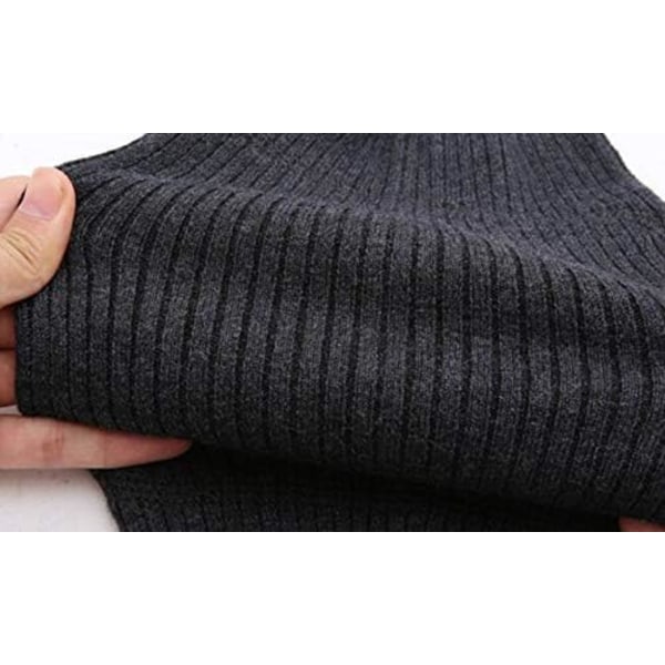 Unisex Cashmere Uldblanding Knæpude Vinter Termisk Beskyttelse Ud