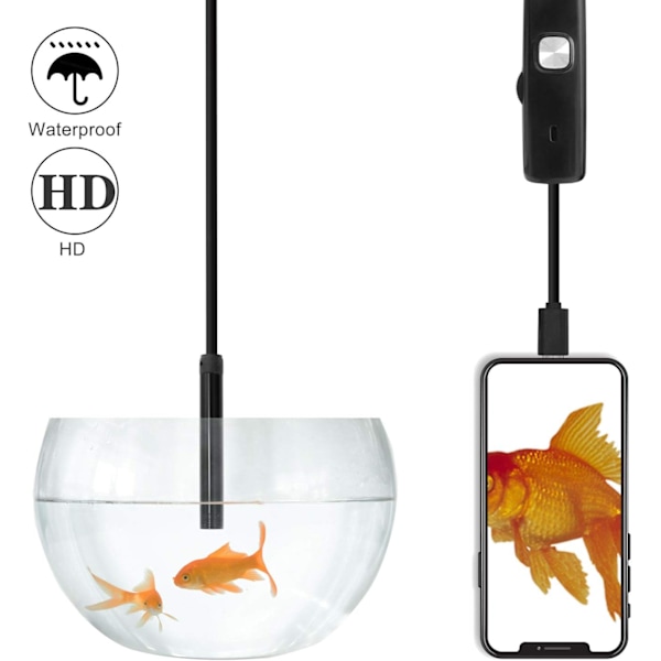 Endoskooppi Endoskooppikamera -USB Endoskooppi Tarkastuskamera, Semi