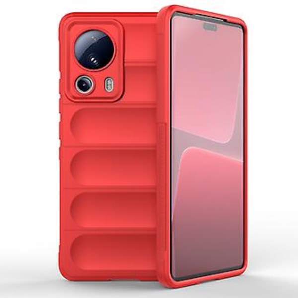 TPU + Flanelli Kotelo Xiaomi 13 Litelle (Punainen)