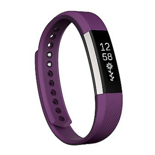 Silikoninen ranneke Fitbit Alta:lle (Violetti)