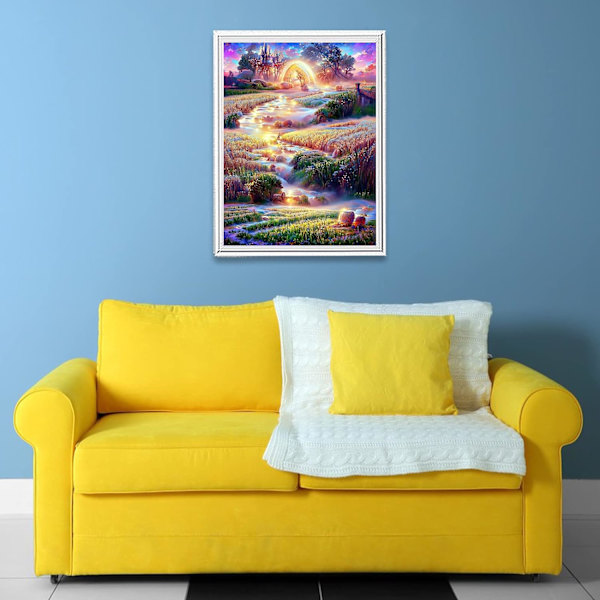 30 × 40cm 5D timanttimaalaus täydellinen pora, DIY timanttimaalaus Ki