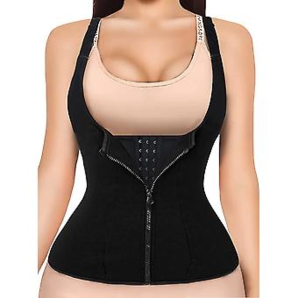 Neopreeninen Vyötärömuotoilija Korsetti Vartalon Hiki Vatsan Kontrolli Cincher Naiset (X-Large Violetti)