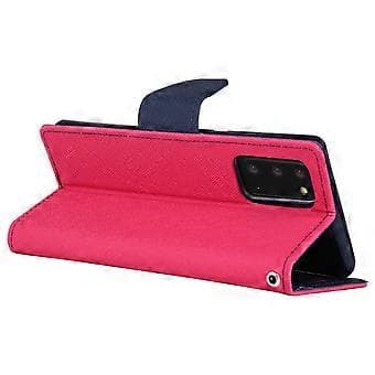 Læderetui til Samsung Galaxy Note20 (Roserød)
