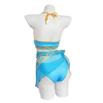 Princess Linkzelda Badetøj Cosplay (S)
