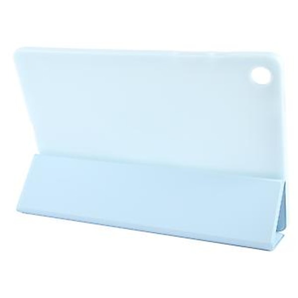 Tri-fold Læder Tablet Etui Til Samsung Galaxy Tab A9+ (Himmelblå)