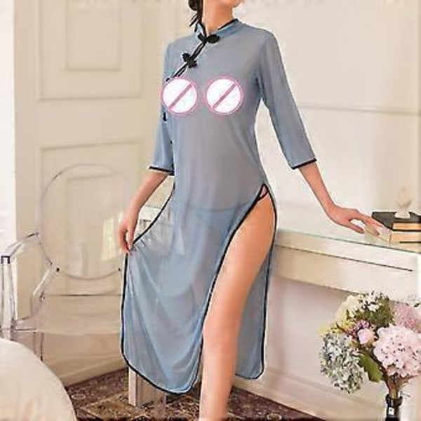 Retro Pitkä Hame One Size Pyjama Levy Solki Korkea Halkio Itsekasvatus Perspectiivi Opiskelijan Uniformu (Useita Värivaihtoehtoja)