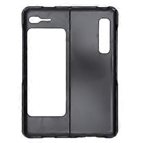 Mobiltelefon Läderfodral Allomfattande Anti-Fall Skyddande Skal för Samsung Galaxy Z Fold 1 W20 (Orange)