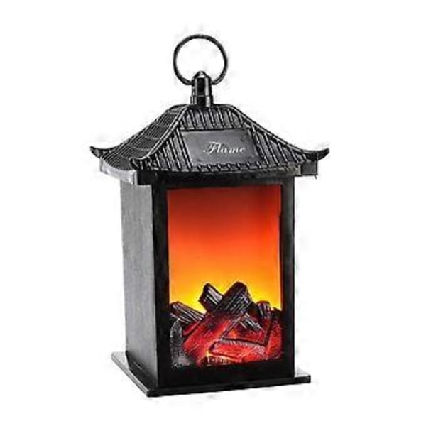 20% rabatt - LED-flamlampor Simulerad Eldstad LED-flamlampor Flameffekt Lampa AA-batteri Gård Vardagsrumsinredning (S)