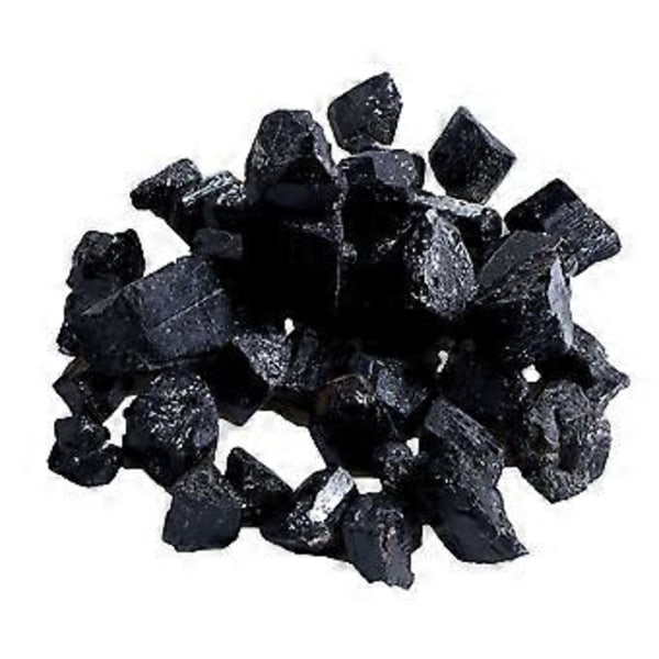 100g 2cm Turmaliinikristallikivi korujen koristeluun, tekstiileihin, pinnoitteisiin, päivittäiseen käyttöön, elektroniikkaan (musta)