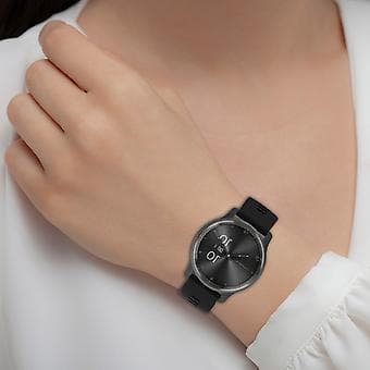Silikonarmband för Garmin Approach S40 (Svart)