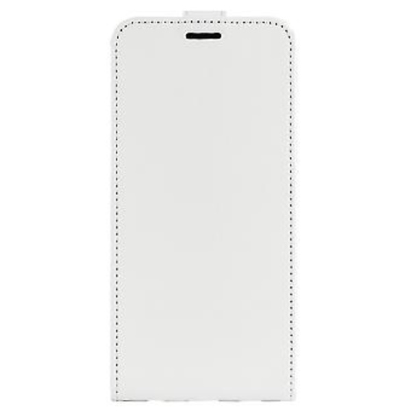 R64 Vertikal Lommeveske i Lær for OnePlus Nord CE 2 5G (Hvit)