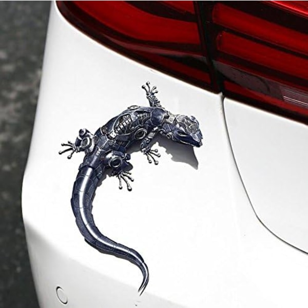 3D Forum Forlygte Gecko Form Bilklistermærke, Firben Gec