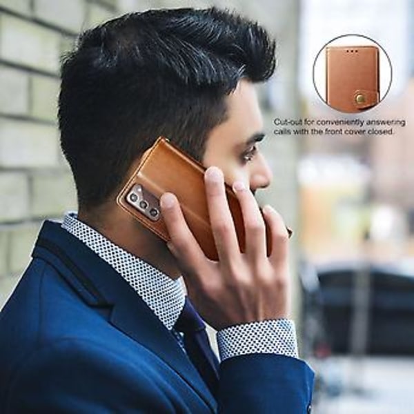 Retro Solid Färg Case för Samsung Galaxy Note 20
