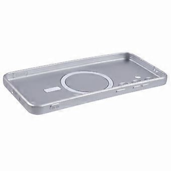 Samsung Galaxy S24+ -kotelo objektiivikalvolla, MagSafe-yhteensopiva kumipinnoitettu TPU-puhelimen suojakotelo (tyyli H)