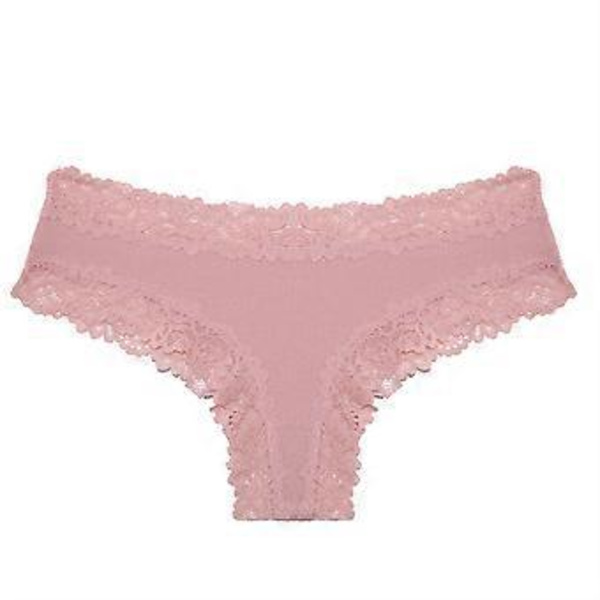 Trosor för kvinnor, sömlösa, stringtrosor, osynliga damtrosor, träningsunderkläder utan linjer, mjuka hipstertrosor, underbyxor Rosa M(M Rosa)