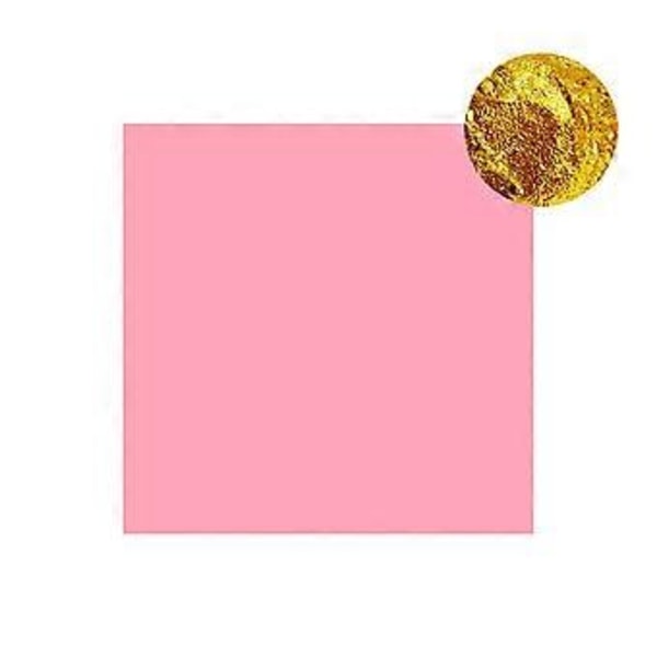 100 stk. 8 cm aluminiumsfolie chokolade slik indpakningspapir mademballage dekor (præget lilla)