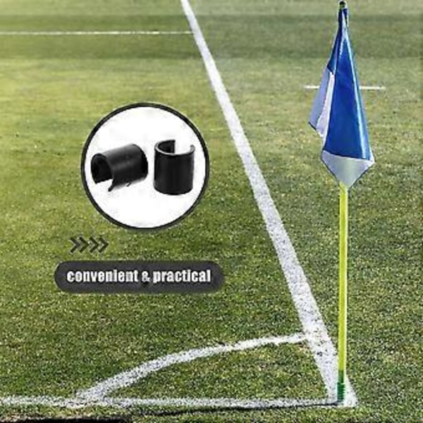 12 kpl Tuulenkestävä puutarhalippukiinnike Puutarhalipun kiinteä pysäytin Puutarhalipputarvikkeet